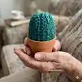 Cactus Amigurumi Pattern step 4 - final assembly and finishing