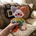 Clown Amigurumi Pattern step 4 - final assembly and finishing