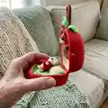 Foxes in the Apple Bag Amigurumi Pattern step 2 - assembly progress