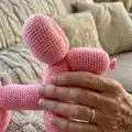Niahs Balloon Dog Amigurumi Pattern step 4 - final assembly and finishing