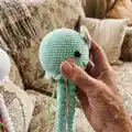 Jellyfish Crochet Amigurumi Pattern step 3 - details and accessories