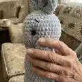 Bunny Hand Puppet Amigurumi Pattern step 3 - details and accessories