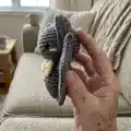 Baby Bat Amigurumi Pattern step 3 - details and accessories