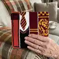 Gryffindor C2C Blanket Pattern step 1 - construction progress