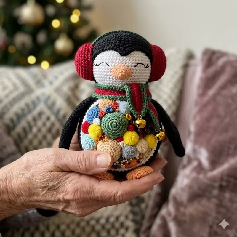 Complimentary Intermediate crochet pattern: Penguin Amigurumi Pattern - Simple to follow guide