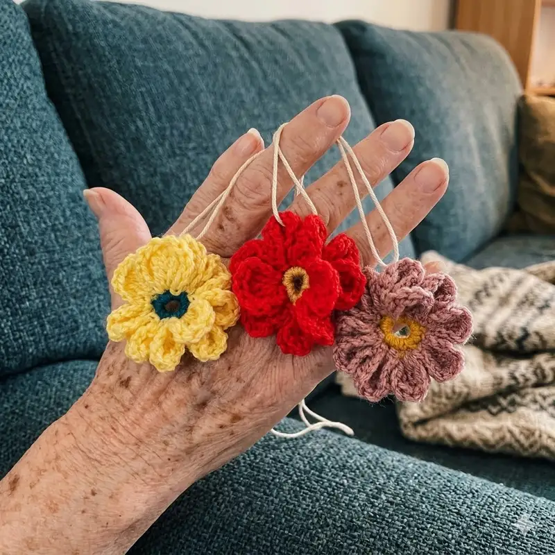 Quality crochet pattern: Garden Garland Pattern - Beginner Friendly level guide with complete instructions