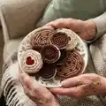 Biscuits Crochet Pattern step 1 - construction progress