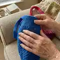 Crochet Market Bag Pattern step 3 - details and accessories