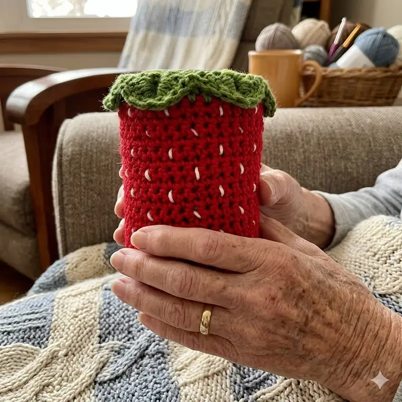 Complimentary Beginner Friendly crochet pattern: Fruit Snack Coozie Pack Pattern - Simple to follow guide