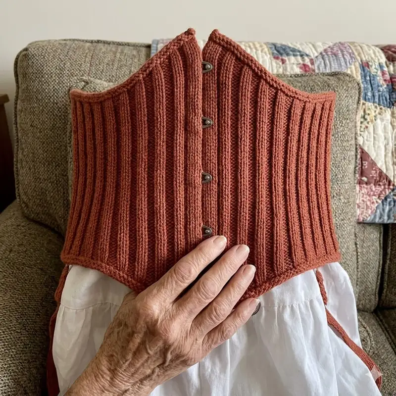Quality crochet pattern: Crochet Corset Belt Pattern - Intermediate level guide with complete instructions