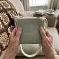 The Camera Crochet Bag & Purse Pattern step 4 - final assembly and finishing