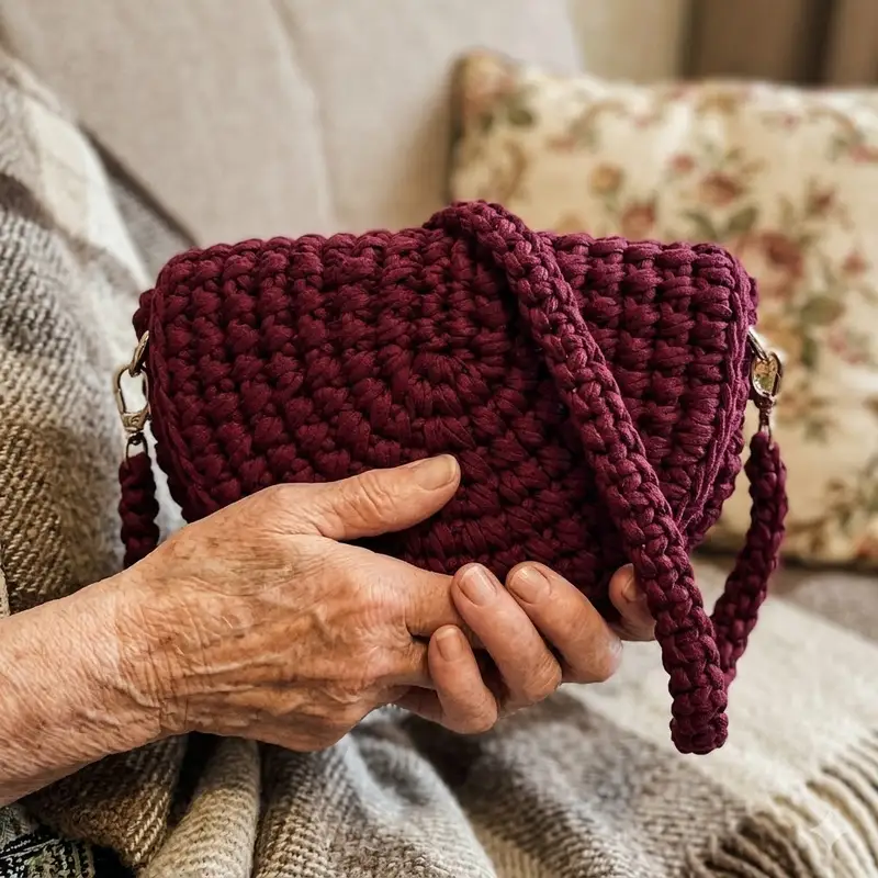 Complimentary Intermediate crochet pattern: Slice Handbag Crochet Pattern - Simple to follow guide