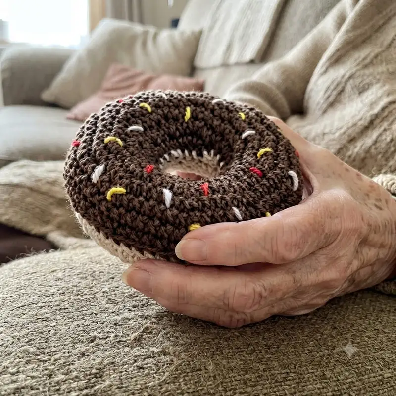 Complimentary Beginner Friendly crochet pattern: Donut Amigurumi Pattern - Simple to follow guide