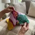 Shell and Lace Crochet Crop Top Pattern step 3 - details and accessories