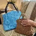 Ginanita Bag Pattern step 1 - construction progress