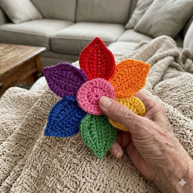 Quality crochet pattern: Flower Coasters Pattern - Beginner Friendly level guide with complete instructions