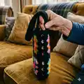 Granny square tote bag Pattern step 2 - assembly progress