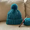 Cinnamon Swirl Hat and Scarf Set Pattern step 3 - details and accessories