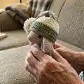 Noel the Christmas Mouse Amigurumi Pattern step 3 - details and accessories