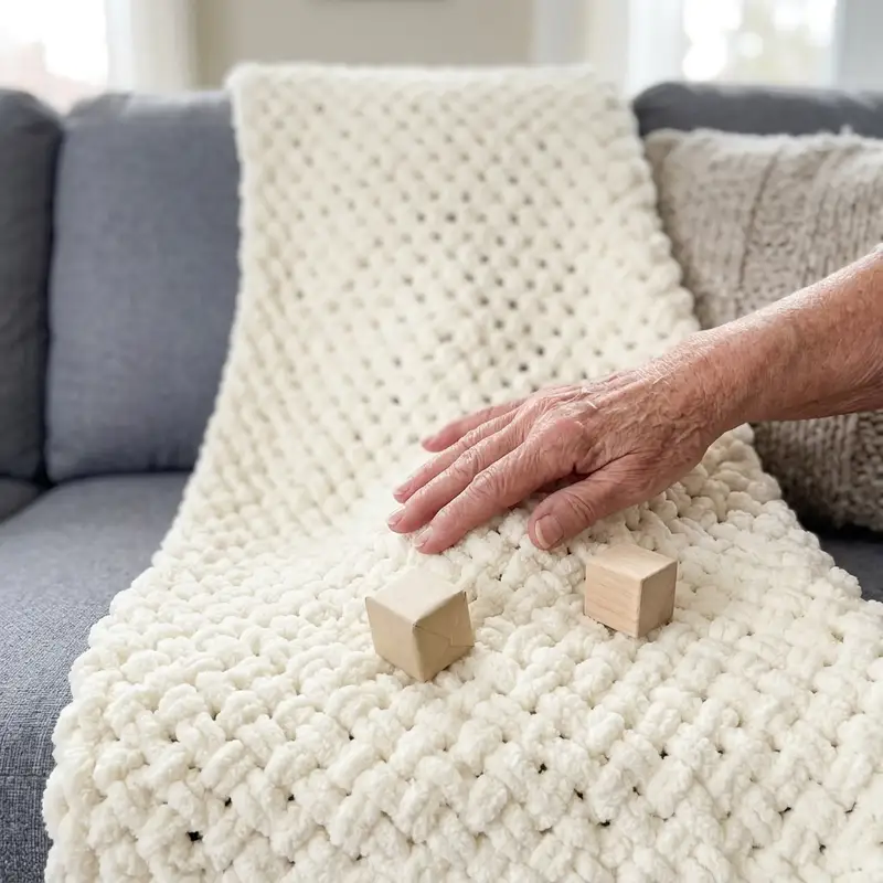 Complimentary Beginner Friendly crochet pattern: EZ Criss-Cross Baby Blanket Pattern - Simple to follow guide