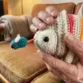 Chameleon Conrad Amigurumi Pattern step 3 - details and accessories