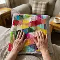 Birdsong Blanket Pattern step 1 - construction progress