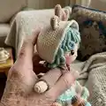 Doll Aybuke Amigurumi Pattern step 2 - assembly progress