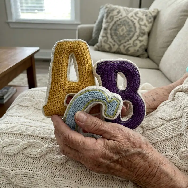 Quality crochet pattern: 3D-Letters - Full Alphabet Amigurumi Pattern - Intermediate level guide with complete instructions