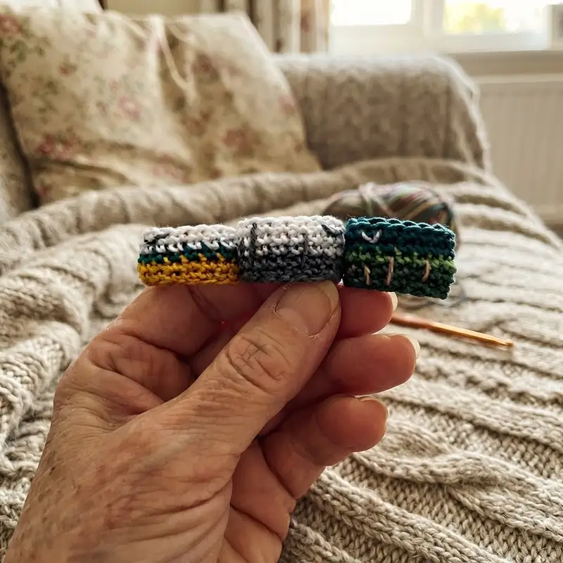 Complimentary Beginner Friendly crochet pattern: Crochet Landscape Rings Pattern - Simple to follow guide
