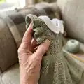 Baby Dress Pattern step 2 - assembly progress