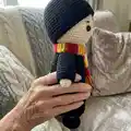 Harry Potter Amigurumi Pattern step 2 - assembly progress