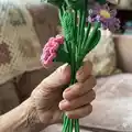 Crochet Flower Bouquet Amigurumi Pattern step 3 - details and accessories