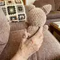 Boar Hand Puppet Amigurumi Pattern step 4 - final assembly and finishing