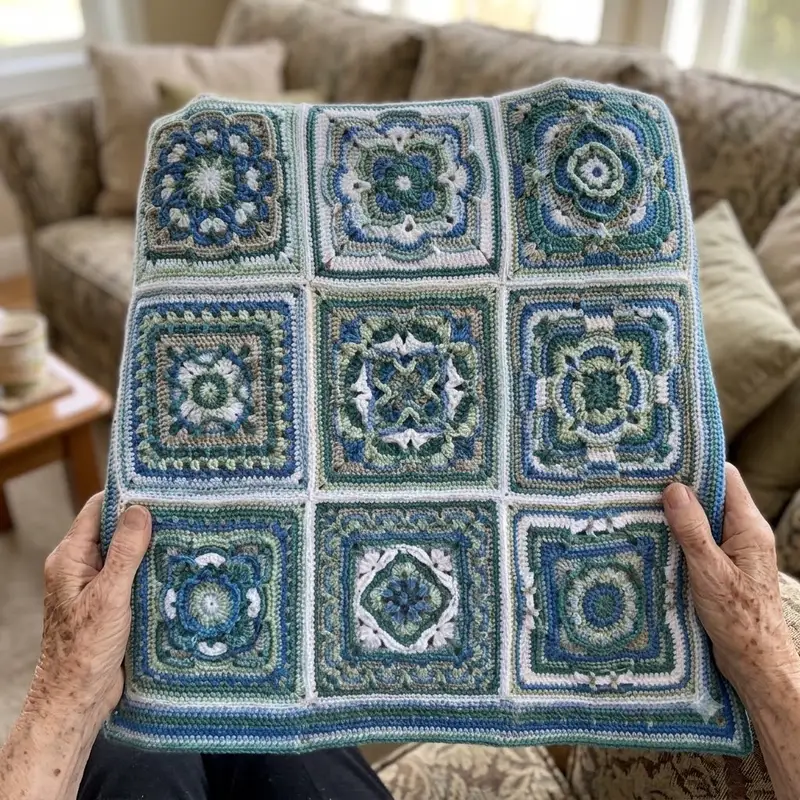 Quality crochet pattern: Justyce Destany Border Pattern - Intermediate level guide with complete instructions