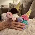 Ice Cream Turtle Amigurumi Pattern step 3 - details and accessories