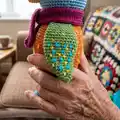 Kingfisher Amigurumi Pattern step 2 - assembly progress