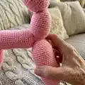 Niahs Balloon Dog Amigurumi Pattern step 3 - details and accessories