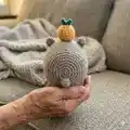 Capybara Amigurumi Pattern step 4 - final assembly and finishing