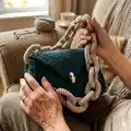 Nymphs bag Pattern step 1 - construction progress