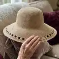 Crochet Summer Sun Hat Pattern step 4 - final assembly and finishing