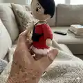 Cruella Doll Amigurumi Pattern step 3 - details and accessories