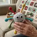 SpaceBall Amigurumi Pattern step 3 - details and accessories