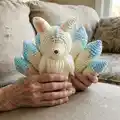 Fuyuko The Kitsune Amigurumi Pattern step 2 - assembly progress