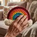 Brighten Your Day Crochet Rainbow Stuffie Amigurumi Pattern step 4 - final assembly and finishing