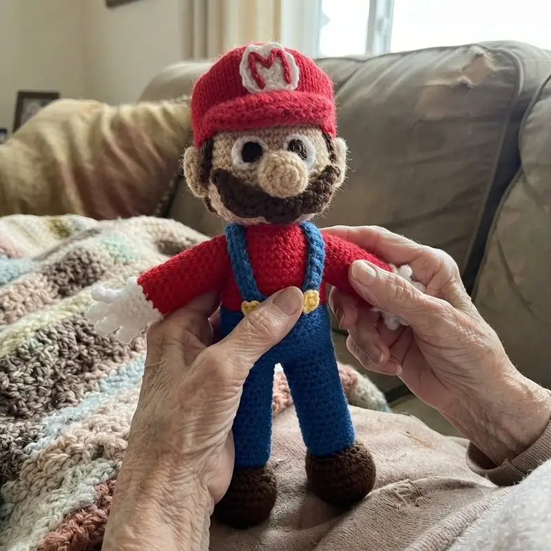 Complimentary Intermediate crochet pattern: Super Mario Amigurumi Pattern - Simple to follow guide