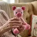Lily the Piglet Amigurumi Pattern step 1 - construction progress