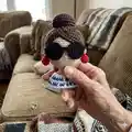 Crochet Girl Portrait Pattern step 3 - details and accessories
