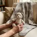 Cascading Ripples Blanket Pattern step 4 - final assembly and finishing