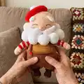 Le Pere Noel Amigurumi Pattern step 1 - construction progress