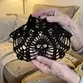 Crochet Skull Collar Pattern step 4 - final assembly and finishing